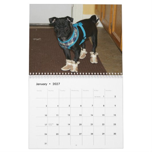 Agenda 2012 kalender (Jan 2027)