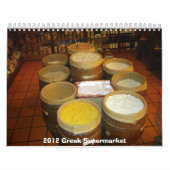 Agenda 2012 van de Griekse supermarkt Kalender (Hoes)