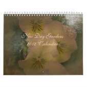 Agenda 2012 van de nieuwe tuin van 2012 - Verouder Kalender (Hoes)