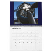 Agenda 2012 van de vliegtuig/vliegtuigmotor kalender (Feb 2027)