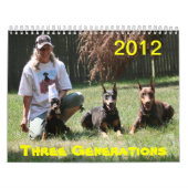 Agenda 2012 van Doberman Kalender (Hoes)