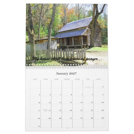 Agenda 2012 van Prayers Kalender (Jan 2027)