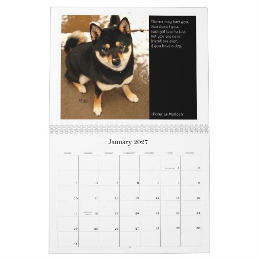Agenda 2012 van Shiba Inu Kalender (Jan 2027)