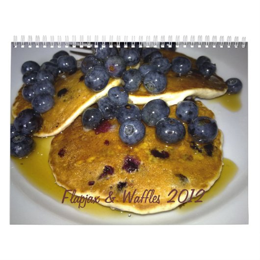 Agenda 2012 voor Flapjax en Waffle Kalender (Hoes)