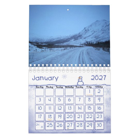 Agenda 2012 voor natuur en landschappen kalender (Jan 2027)