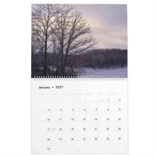 Agenda 2012 voor vrede in de wilde dingen kalender (Jan 2027)
