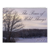 Agenda 2012 voor vrede in de wilde dingen kalender (Hoes)