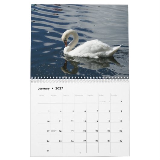 Agenda 2012 voor Zwitserland Kalender (Jan 2027)