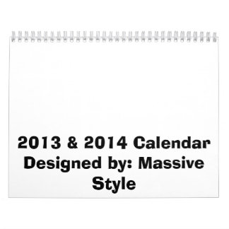 Agenda 2013 en 2014 kalender