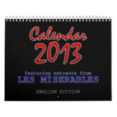 Agenda 2013, Engels Kalender (Hoes)