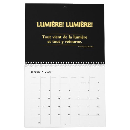 Agenda 2013, Frans Kalender (Jan 2027)