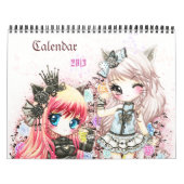 Agenda 2013 - Mooie anime chibi-illustratie Kalender (Hoes)
