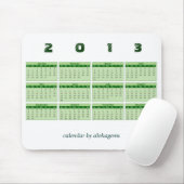 Agenda 2013 muismat (Met muis)