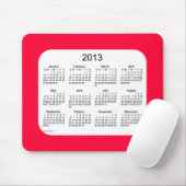 Agenda 2013 muismat (Met muis)