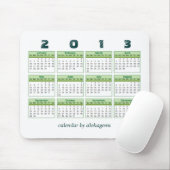 Agenda 2013 muismat (Met muis)