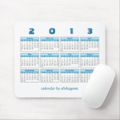 Agenda 2013 muismat (Met muis)