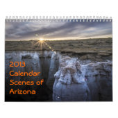 Agenda 2013 - Scenes of Arizona Kalender (Hoes)