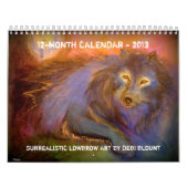 Agenda 2013 "Surrealistische onderbroede artiest" Kalender (Hoes)
