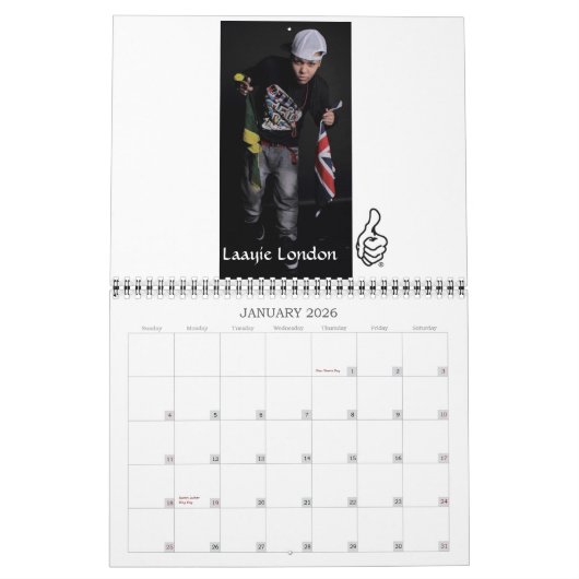 Agenda 2013 van de studie kalender (Jan 2026)