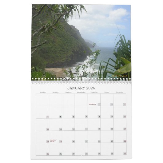 Agenda 2013 van Hawaii Kalender (Jan 2026)