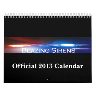Agenda 2013 voor Blazing Sirens Kalender
