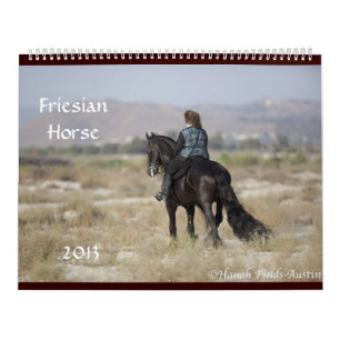 Agenda 2013 voor Friesian Horse Colossal Kalender
