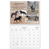 Agenda 2013 voor Friesian Horse Colossal Kalender (Jan 2026)