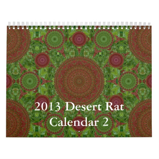 Agenda 2013 woestijn kalender (Hoes)