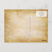 Agenda 2014 - Antiek Lijst en oude papierstijl Briefkaart (Achterkant)