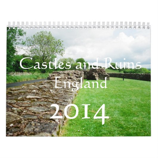 Agenda 2014, Castles and Ruins in England Kalender (Hoes)