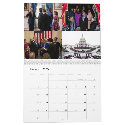Agenda 2014 - "door de jaren" kalender (Jan 2027)