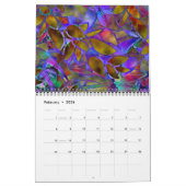 Agenda 2014 Floral Abstract Glas in lood Kalender (Feb 2026)