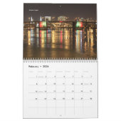 Agenda 2014 | Fuglee Cityscapes van Min Lee | 2pg Kalender (Feb 2026)