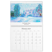 Agenda 2014 met fijne kunstschilderijen kalender (Feb 2026)