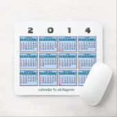 Agenda 2014 muismat (Met muis)