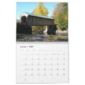 Agenda 2014 van gedekte bruggen kalender (Jan 2027)