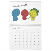 Agenda 2014 van Happy Thoughts voor Shanda Kalender (Jan 2027)
