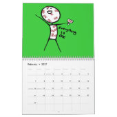 Agenda 2014 van Happy Thoughts voor Shanda Kalender (Feb 2027)