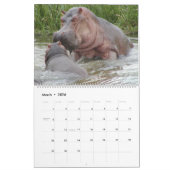 Agenda 2014 voor Moms en Babies African Animals 2- Kalender (Mar 2026)