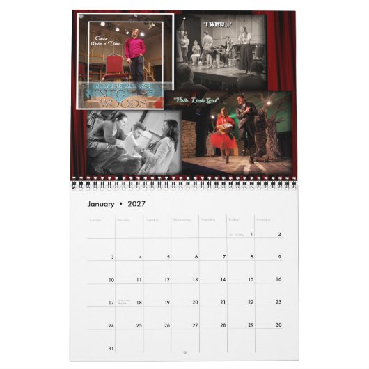 Agenda 2015 echo in de Bossen Kalender (Jan 2027)