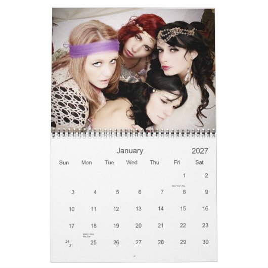 Agenda 2015 "Een band van zigeuners" Kalender (Jan 2027)