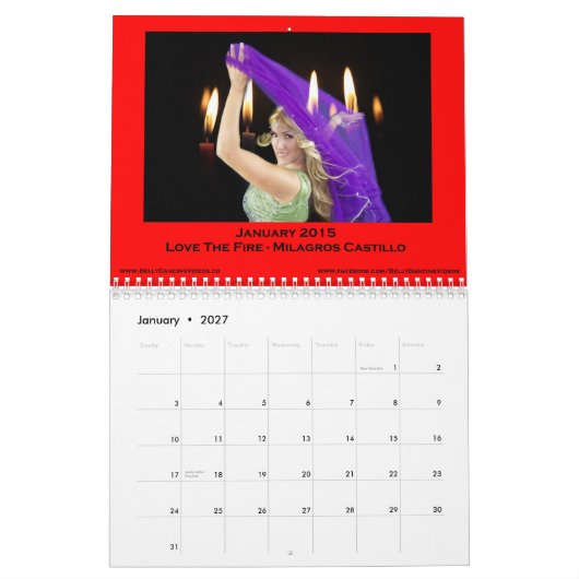 Agenda 2015 kalender (Jan 2027)