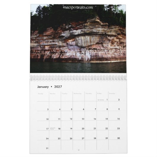 Agenda 2015 met foto's kalender (Jan 2027)