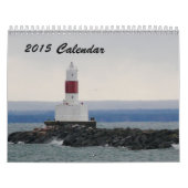 Agenda 2015 van de oevers van Marquette MI Kalender (Hoes)