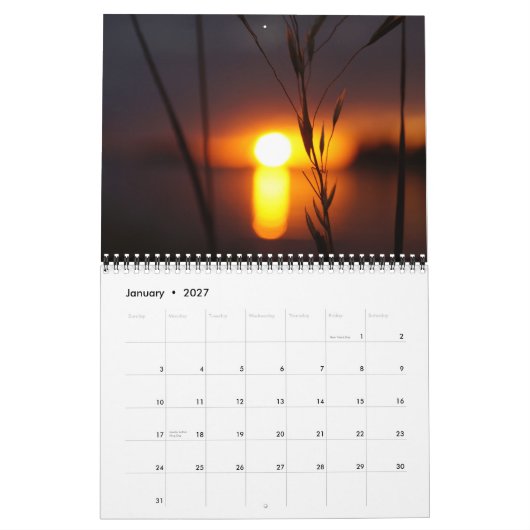 Agenda 2015 van Saskatchewan Kalender (Jan 2027)