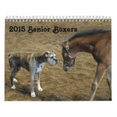 Agenda 2015 van senior boxer kalender (Hoes)