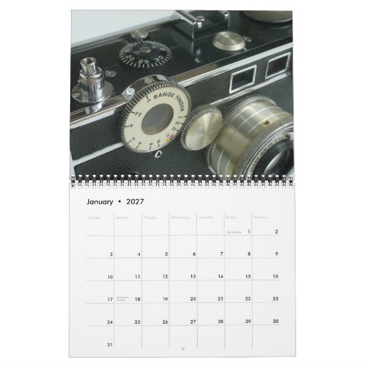  agenda 2015 voor camera's kalender (Jan 2027)