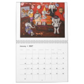 Agenda 2016 art van Leah Saulnier Kalender (Jan 2027)