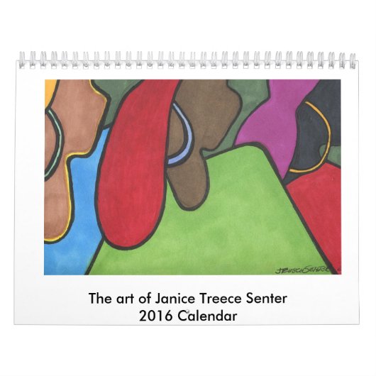 Agenda 2016 - Janice Treece-Senter Kalender (Hoes)