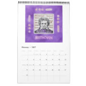 Agenda 2016 - Klassieke pianocomponisten Kalender (Feb 2027)